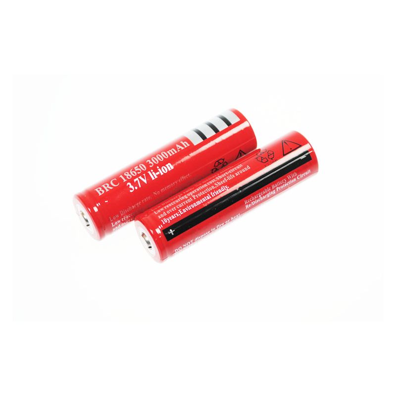 Ultrafire BRC 3000MAH 3.7V Lithium-Ion Akku hohe Kapazität wiederaufladbar für Taschenlampen und Ladegeräte