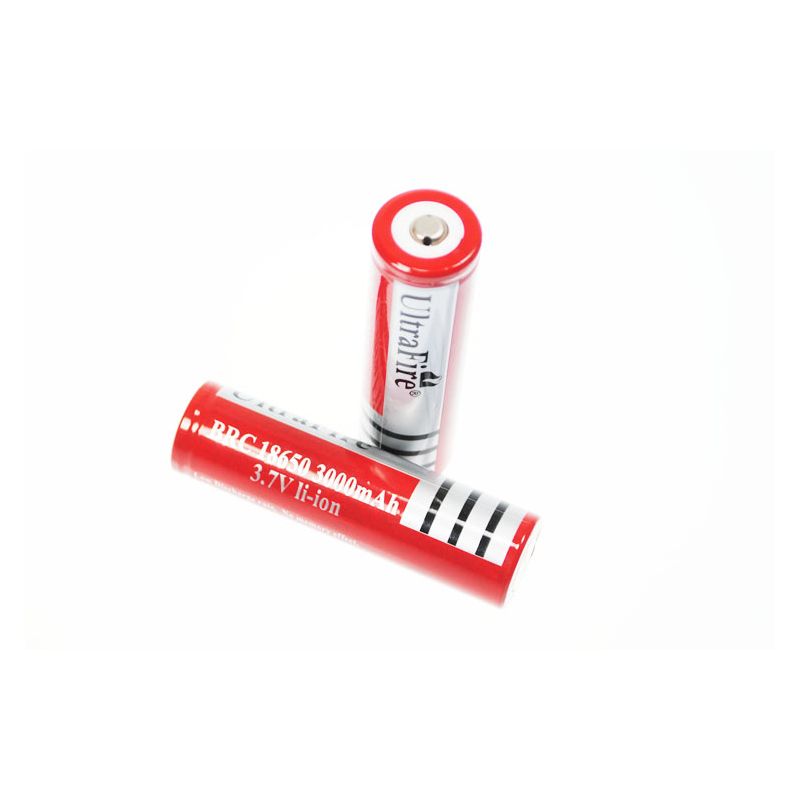 Ultrafire BRC 3000MAH 3.7V Lithium-Ion Akku hohe Kapazität wiederaufladbar für Taschenlampen und Ladegeräte