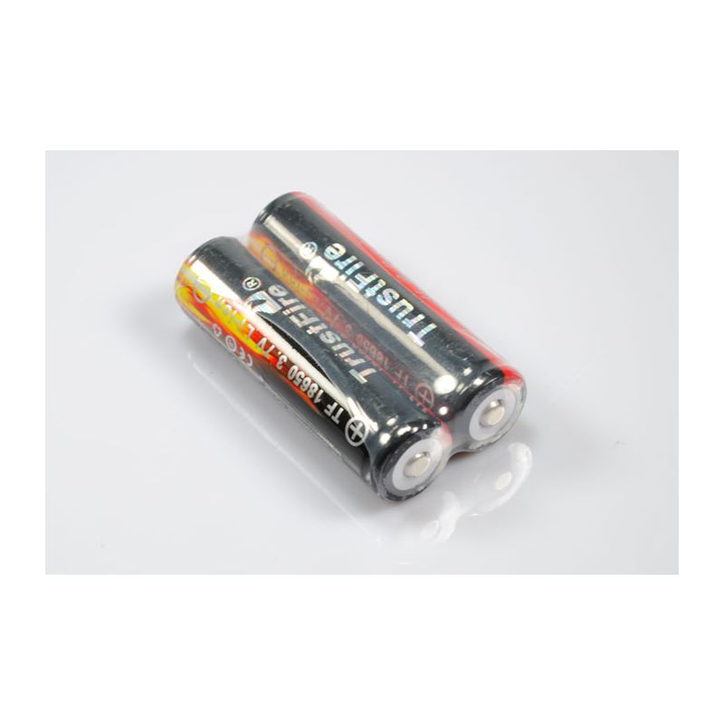 Trustfire 2400mAh Li-Ion Batterie hohe Kapazität mit PCB-Schutzschaltung Ideal für Taschenlampen und Gadgets