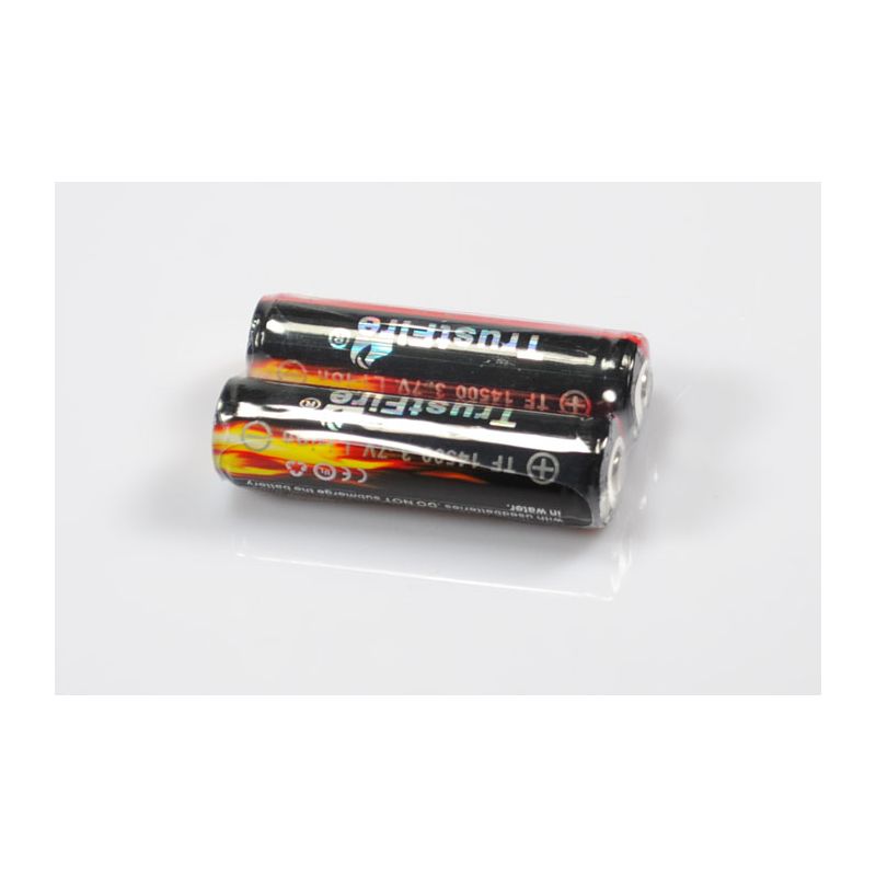 Trustfire 14500 3.7V 900mAh Li-Ion Batterie langlebig für Taschenlampen & mehr 2er Pack umweltfreundlich