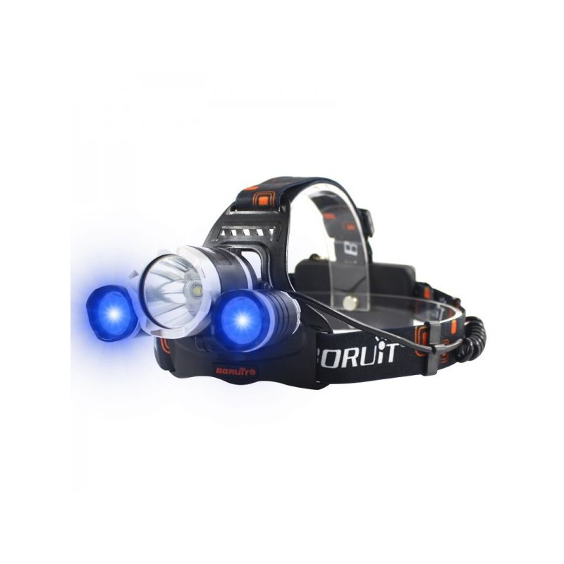 Boruit RJ-3000 LED-Scheinwerfer Outdoor-Beleuchtung mit T6 weißem Licht 1000 Lumen Helligkeit langlebiges Design