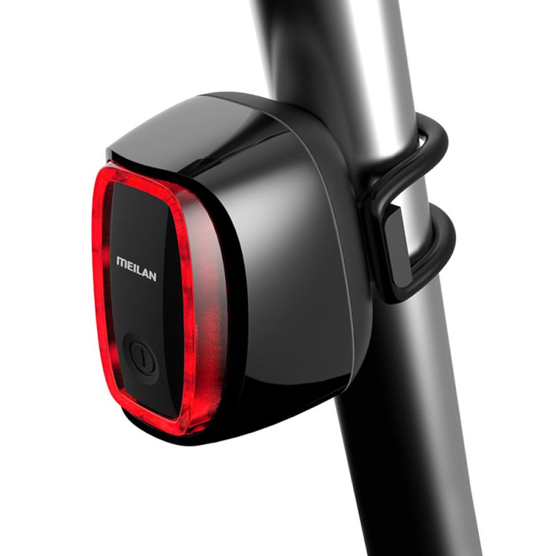 MEILAN X6 Smart Fahrrad Rücklicht für Radfahrersicherheit Intelligente Bremserkennung USB Wiederaufladbar LED