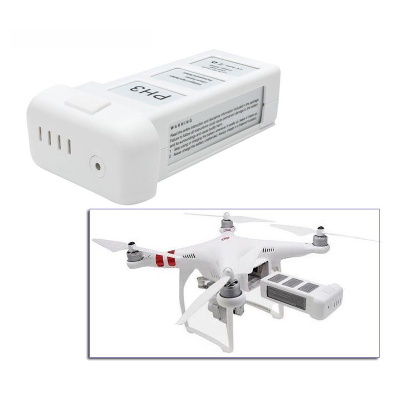DJI Phantom 3 4500mAh 15,2V LiPo Drohnenakku mit langer Flugzeit Hochleistungsakku für kinoreife Aufnahmen kaufen