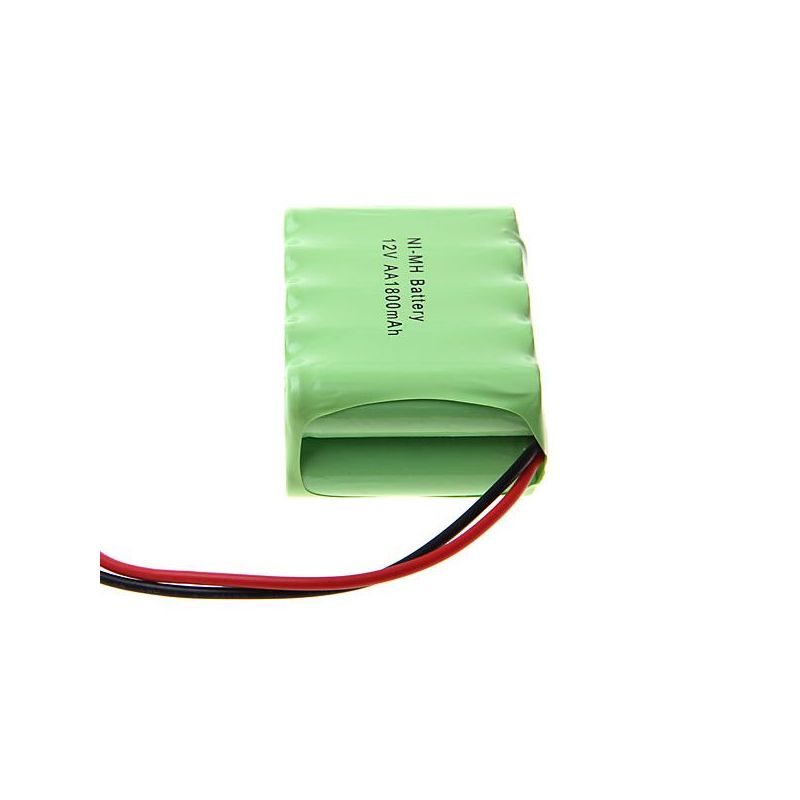 Umweltfreundliche 12V AA 1800mAh Ni-MH Batterie mit SM-Stecker für Spielzeuge und Geräte hohe Kapazität