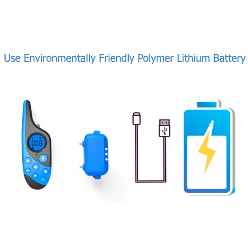 Elektronisches Hundetrainingshalsband 2021 mit 500m Fernsteuerung Wasserdicht für Hundgehorsamstraining