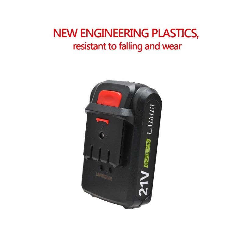 21V Lithium-Ionen-Akku Bohrer für schnurlose Schraubendreher starke Leistung für Heimwerker schnelle Aufladung