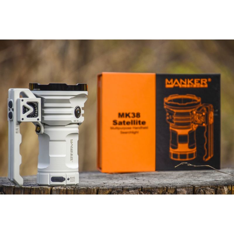 Manker MK38 LED-Taschenlampe 8x XHP70.2 41500 Lumen robuste Outdoor-Licht große Reichweite Haussicherheit