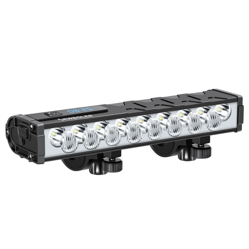 NITEBEAM Fahrradlicht 10000 Lumen ultrahelle Fahrradleuchte mit robustem Design für MTB und Straßenradfahren