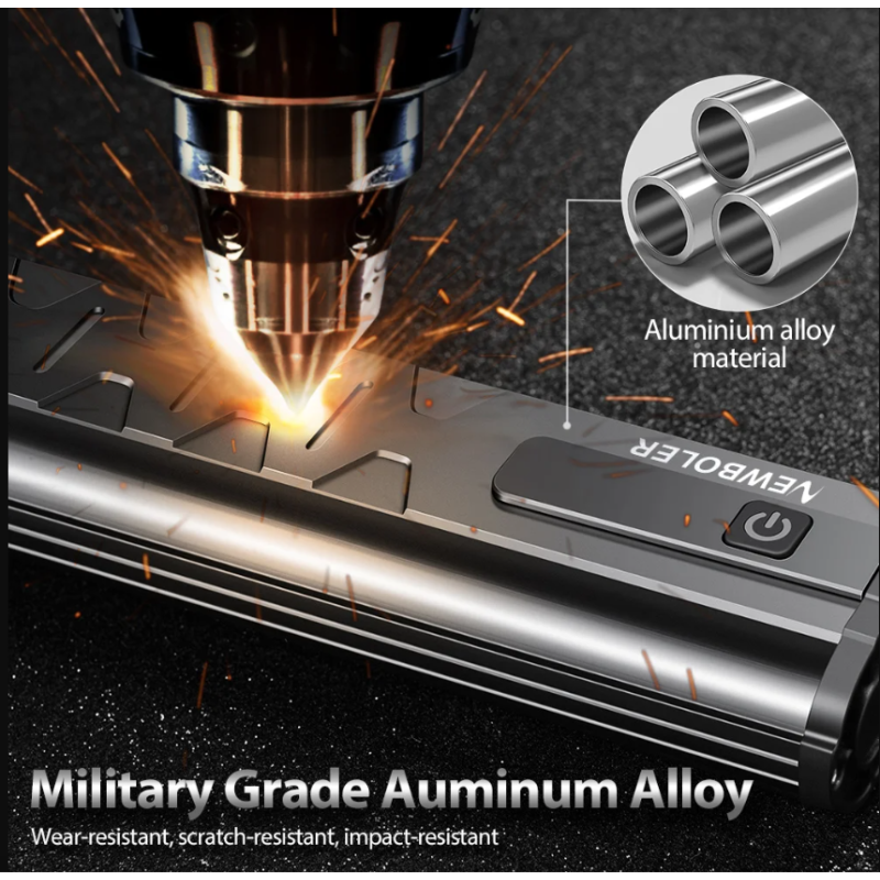 NITEBEAM Fahrradlicht 10000 Lumen ultrahelle Fahrradleuchte mit robustem Design für MTB und Straßenradfahren