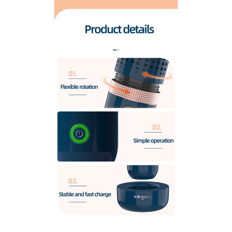 Donlim Gemüsewaschmaschine für effektive Pestizidentfernung und Lebensmittelsicherheit Gesund und benutzerfreundlich