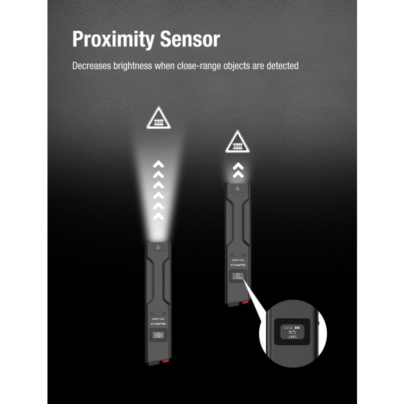 Klarus X1 Ultradünne EDC Taschenlampe, 4200LM taktische Taschenlampe mit USB-C, Luminus SST-70 LED