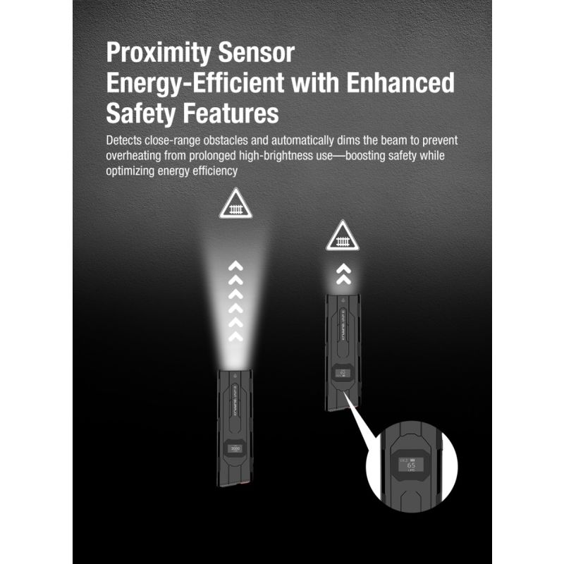 Klarus X2 Ultrdünne taktische Taschenlampe EDC, USB-C wiederaufladbar, 3000 Lumen, kompakte, kraftvolle Lampe