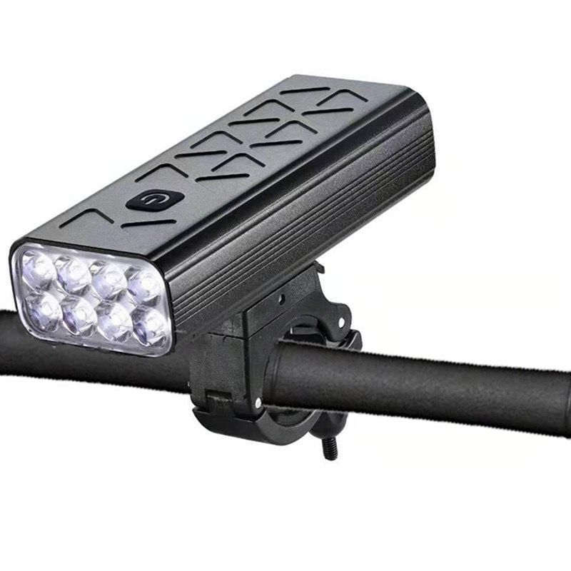 NiteBeam BR08 Fahrradbeleuchtung 10000 Lumen USB aufladbar robustes helles Fahrradlicht für Radsicherheit