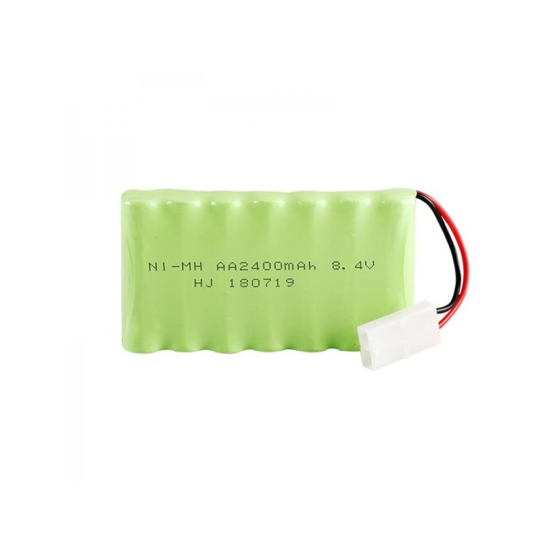 Ni-MH AA 8.4V 1800mAh Akku Pack, Hohe Kapazität RC Receiver Akku, Wiederaufladbar, Leistungsstark