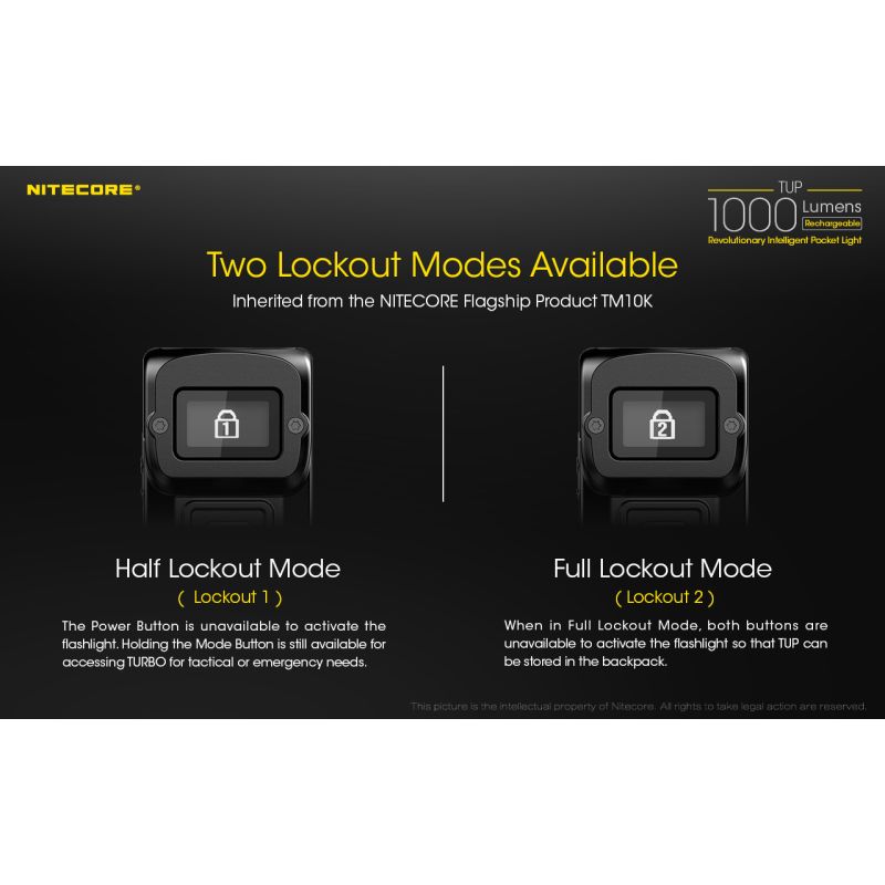 Nitecore TUP XP-L HD V6 LED Taschenlampe 1000 Lumen tragbares Licht Outdoor-Ausrüstung OLED Display USB-Aufladung