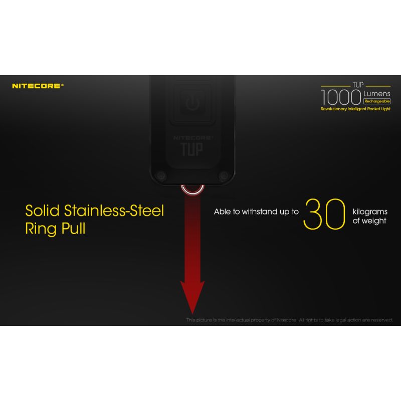 Nitecore TUP XP-L HD V6 LED Taschenlampe 1000 Lumen tragbares Licht Outdoor-Ausrüstung OLED Display USB-Aufladung