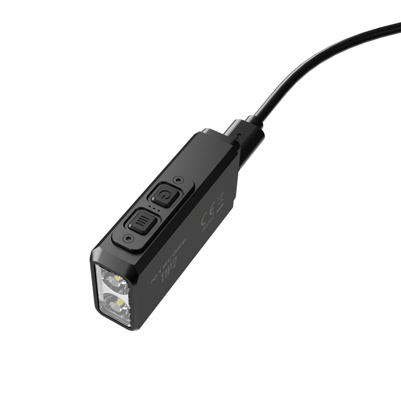 NITECORE TIPP2 Schlüsselanhänger Taschenlampe 720 Lumen USB wiederaufladbar LED kompakt für Outdoor-Abenteuer