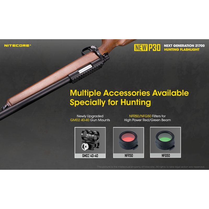 Nitecore P30 XP-L HI V3 LED-Taschenlampe 1000 Lumen 618 Meter Reichweite robuste Outdoor-Taschenlampe