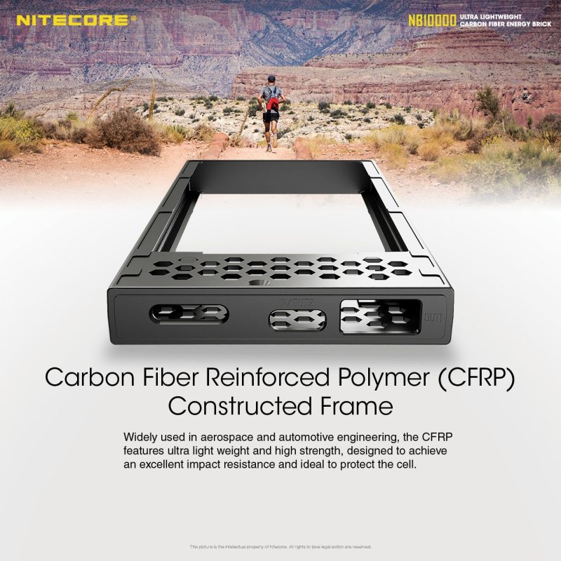 NITECORE NB10000 QC Dual Port Power Bank 10000mAh USB-C Leichtes Reiseaccessoire für Smartphone Schnellladung