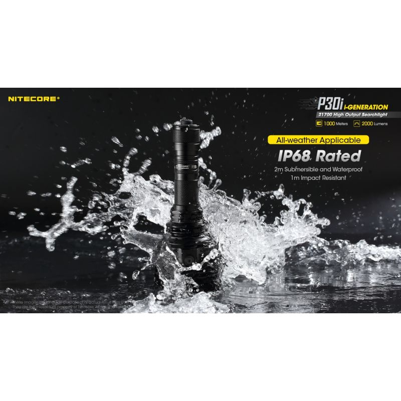 Nitecore P30i XHP35 HI LED Taschenlampe 2000 Lumen 1000 Meter Leuchtweite perfektes Outdoor Beleuchtungswerkzeug