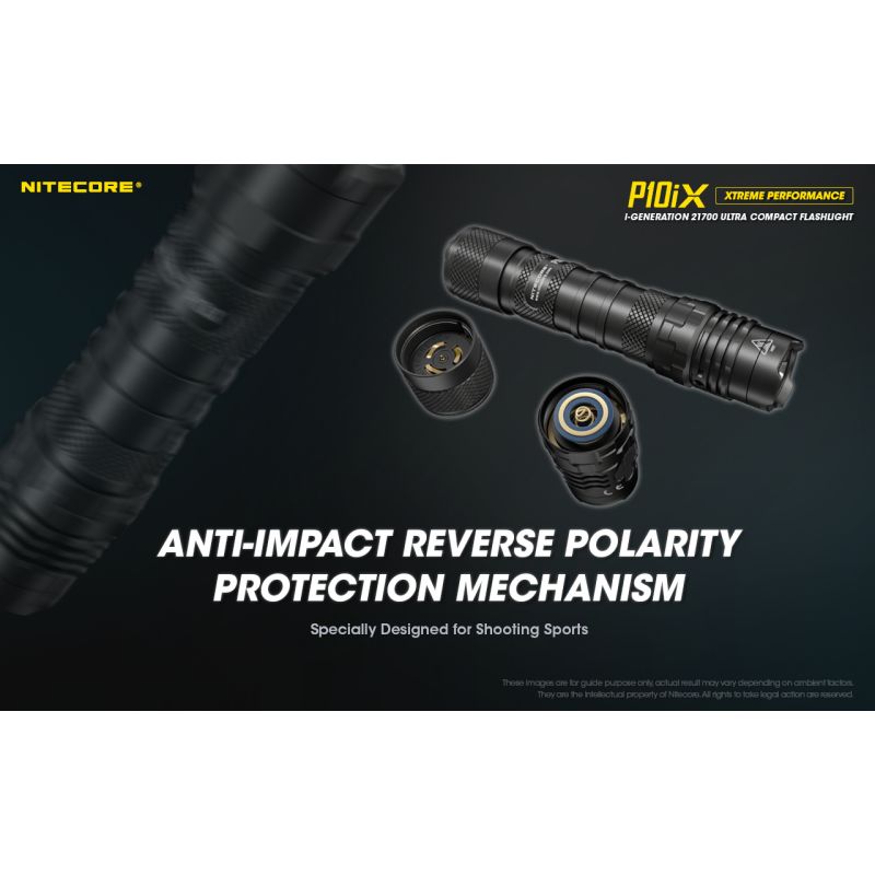 Nitecore P10iX LED Taschenlampe 4000 Lumen 4 x XP-L2 V6 taktische professionelle und robuste Taschenlampe