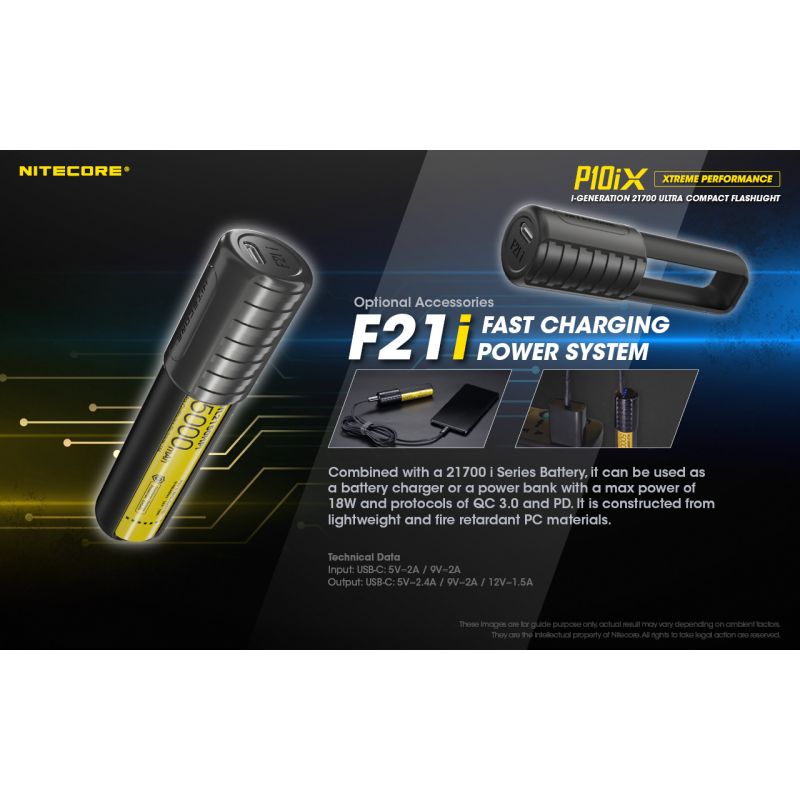 Nitecore P10iX LED Taschenlampe 4000 Lumen 4 x XP-L2 V6 taktische professionelle und robuste Taschenlampe