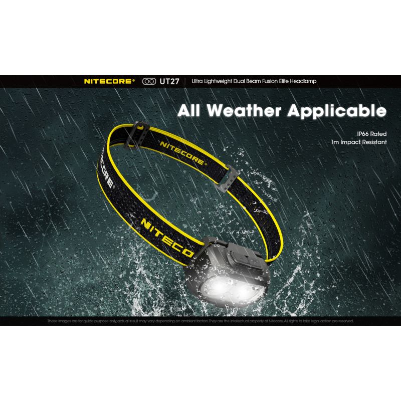 Entdecken Sie den Nitecore UT27 LED Scheinwerfer mit 520 Lumen robustes Design vielseitige Modi für Nachtabenteuer