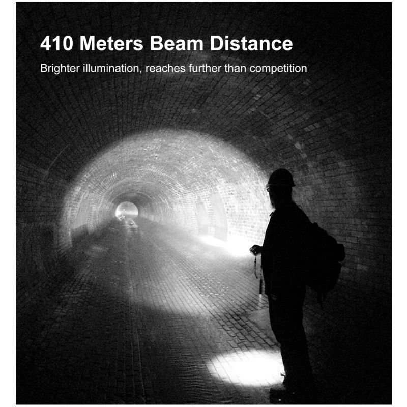 Klarus XT11GT PRO V2.0 USB-C aufladbare Taschenlampe 3300 Lumen Outdoor-Taschenlampe mit robustem Design