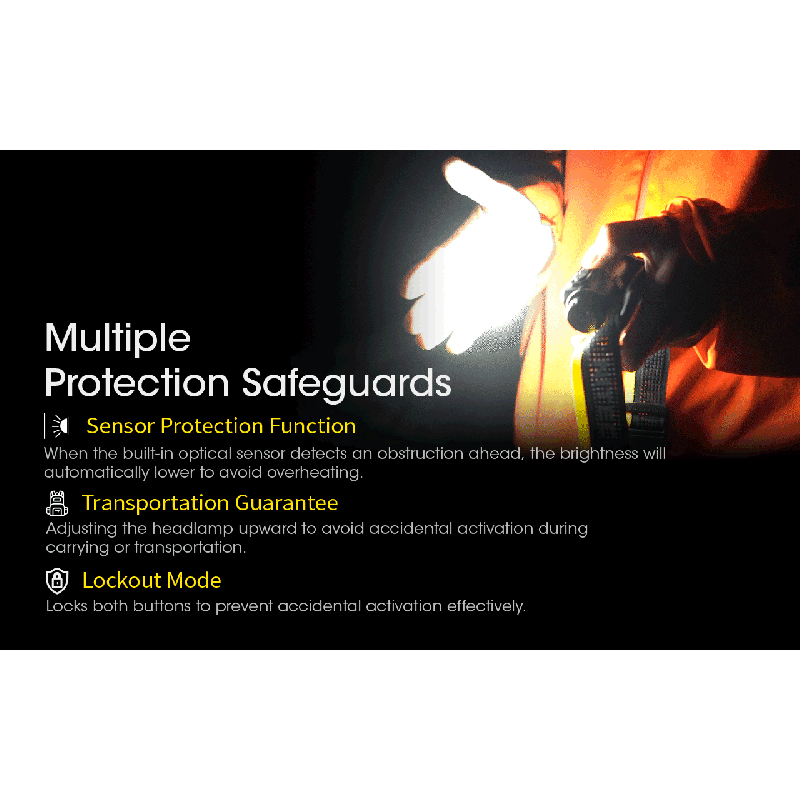 Entdecken Sie die NITECORE NU43 wiederaufladbare Stirnlampe leistungsstarke 1400 Lumen für nächtliche Abenteuer