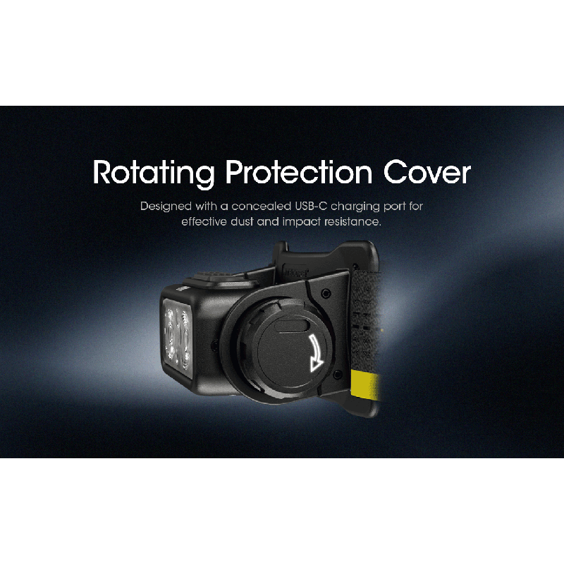 Entdecken Sie die NITECORE NU43 wiederaufladbare Stirnlampe leistungsstarke 1400 Lumen für nächtliche Abenteuer