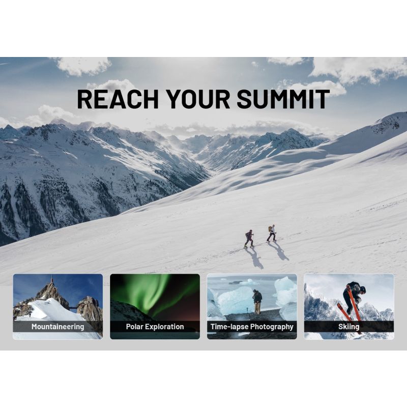 Nitecore Summit 10000 Powerbank Outdoor | Kältebeständig Heizfunktion QC PD USB-C | Robust Leicht Kompakt IPX5