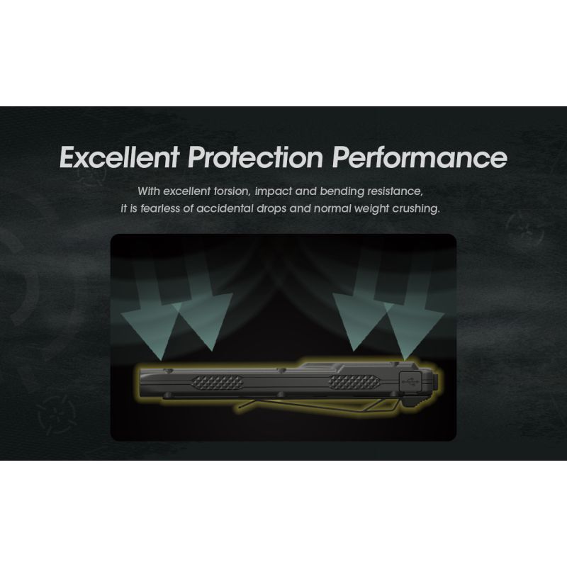 NITECORE EDC27 3000 Lumen wiederaufladbare LED Taschenlampe für Outdoor-Abenteuer und Notfallvorsorge