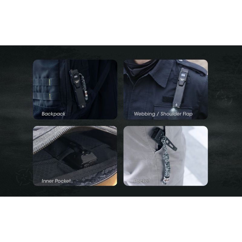 NITECORE EDC27 3000 Lumen wiederaufladbare LED Taschenlampe für Outdoor-Abenteuer und Notfallvorsorge