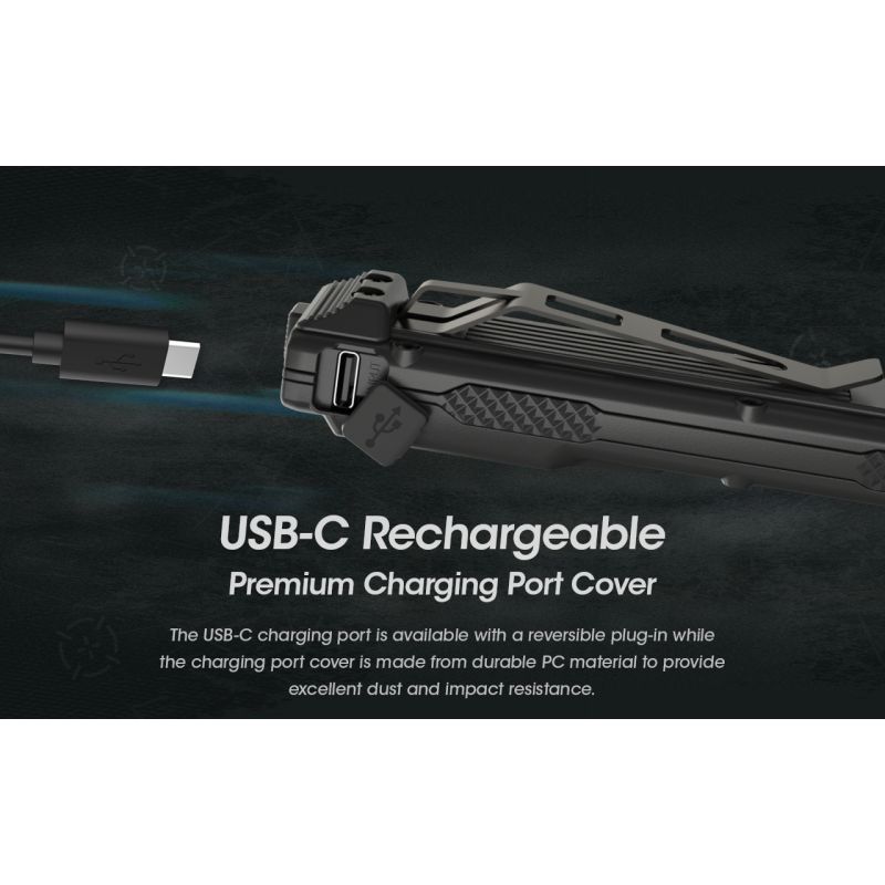 NITECORE EDC27 3000 Lumen wiederaufladbare LED Taschenlampe für Outdoor-Abenteuer und Notfallvorsorge