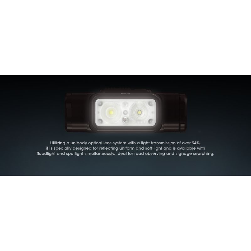 Nitecore NU50 LED-Stirnlampe 1400 Lumen wiederaufladbar für Outdoor Abenteuer Fahrrad Zubehör für Profis