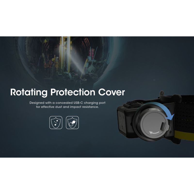 Nitecore NU50 LED-Stirnlampe 1400 Lumen wiederaufladbar für Outdoor Abenteuer Fahrrad Zubehör für Profis