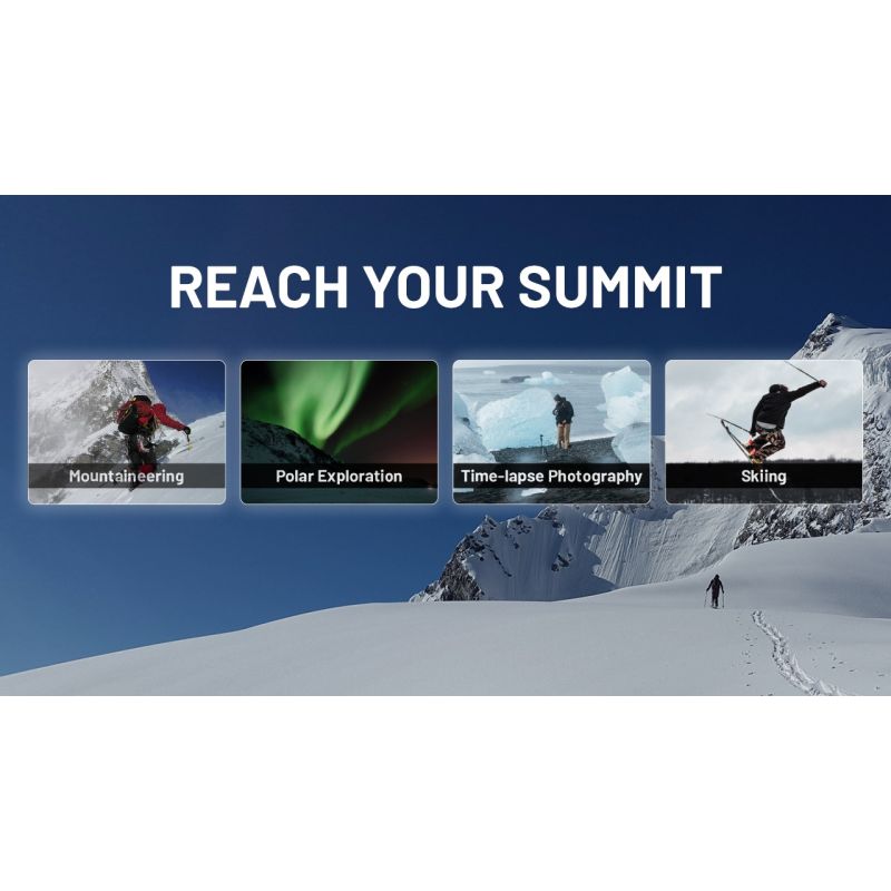 Nitecore Summit 20000 Powerbank: Robuster 20000mAh externer Akku mit Heizfunktion für Outdoor & Extreme Kälte