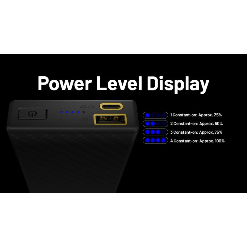 Nitecore Summit 20000 Powerbank: Robuster 20000mAh externer Akku mit Heizfunktion für Outdoor & Extreme Kälte