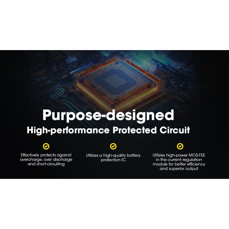 NITECORE NL2160HP 21700 Li-Ion Batterie kompakt leicht 6000mAh hohe Kapazität USB-C für Technikzubehör Camping