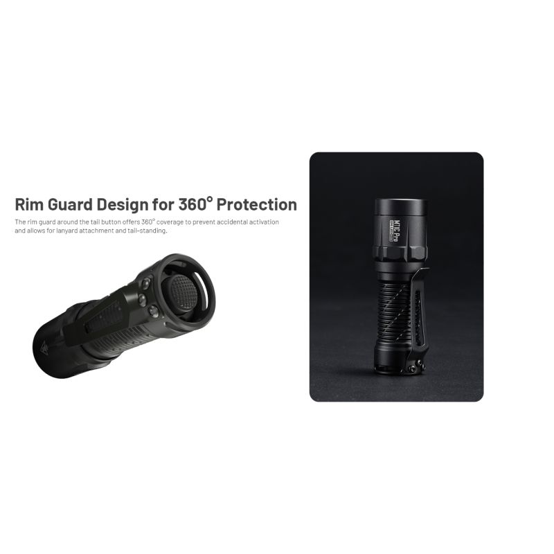 Nitecore MT1C Pro EDC Taschenlampe 1000 Lumen 360m Strahlweite Kompakte Notfall Outdoor Hohe Strahlintensität