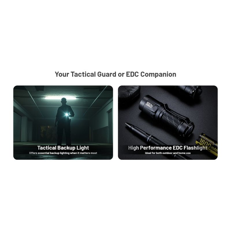 Nitecore MT1C Pro EDC Taschenlampe 1000 Lumen 360m Strahlweite Kompakte Notfall Outdoor Hohe Strahlintensität