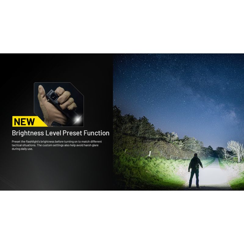NITECORE EDC27 UHi 3100 Lumen kompakte USB-C Taschenlampe für Outdoor-Ausrüstung und Abenteuer 305 Meter Distanz