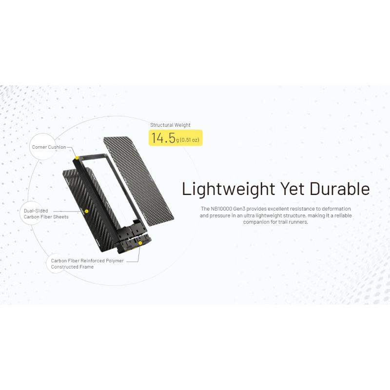 Nitecore NB10000 Gen III ultraflache Powerbank 10000mAh duale USB-C-Anschlüsse schnelles Laden Reisebegleiter