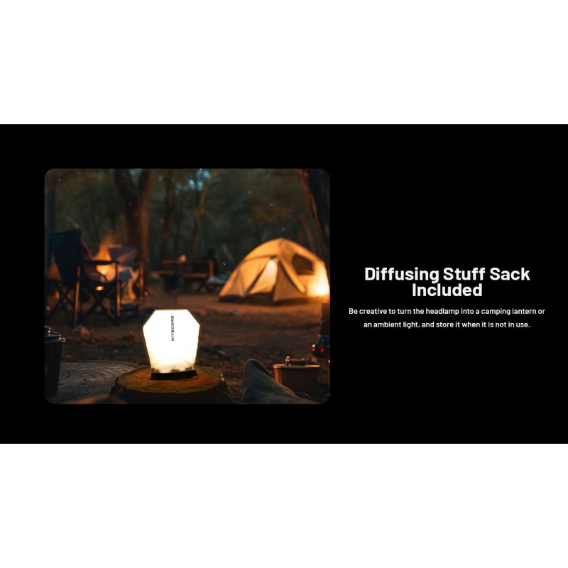 NITECORE NU27 LED Stirnlampe 600 Lumen wiederaufladbar mit MCT-Technologie ideal für Trailrunning und Outdoor