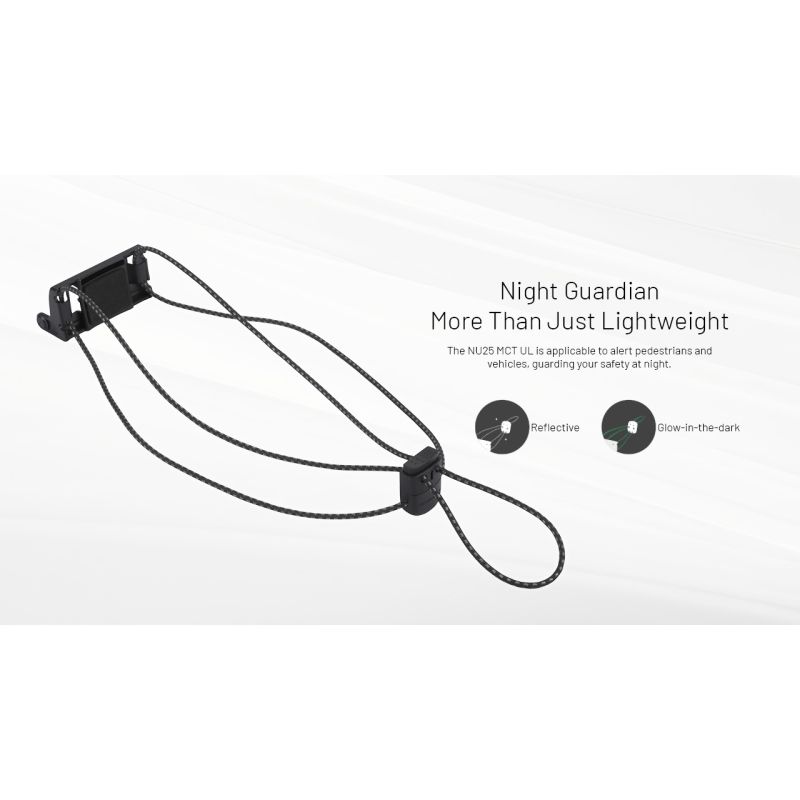 NITECORE NU25 MCT UL verbesserte Stirnlampe 400 Lumen USB-C wiederaufladbar leichte Stirnlampe für Outdoor-Abenteuer