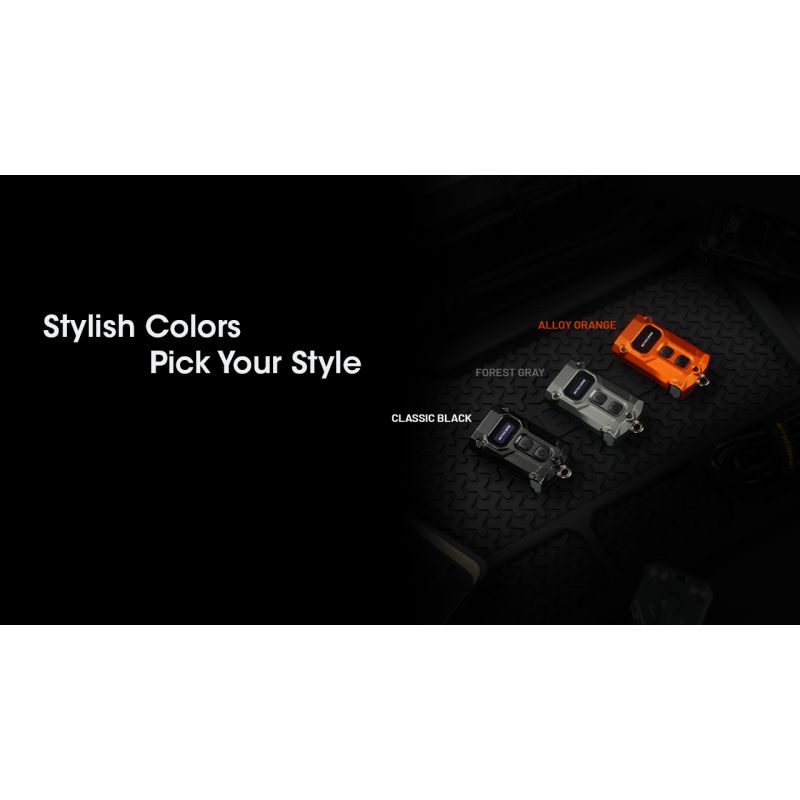 Entdecken Sie die NITECORE TINI3 600 Lumen Schlüsselanhängerlicht kompakte wiederaufladbare Mini EDC Taschenlampe