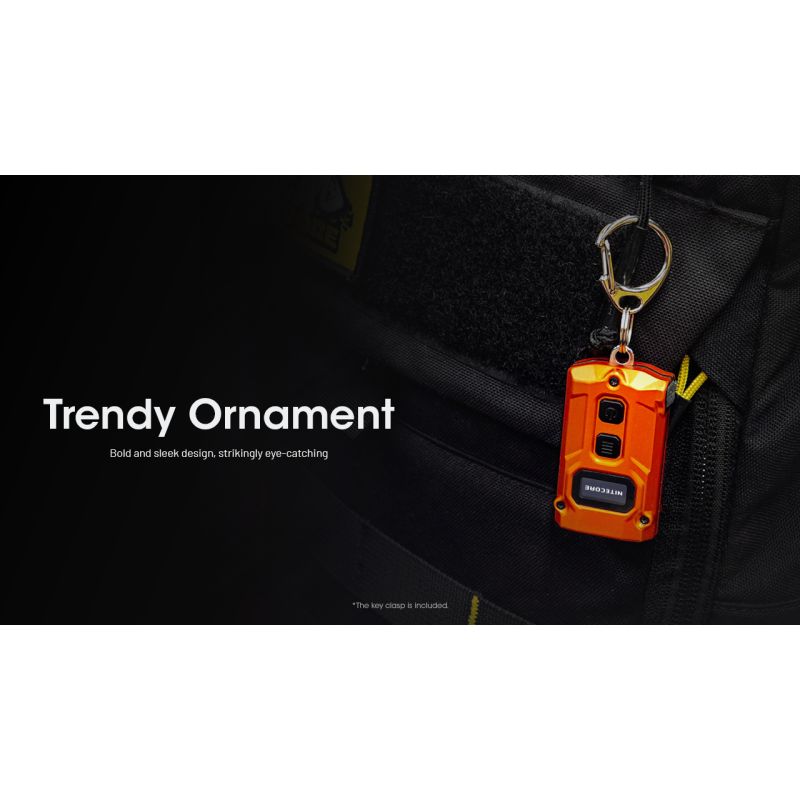 Entdecken Sie die NITECORE TINI3 600 Lumen Schlüsselanhängerlicht kompakte wiederaufladbare Mini EDC Taschenlampe