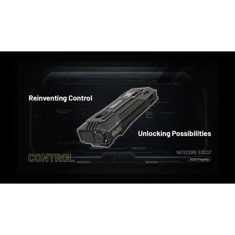NITECORE EDC37 8000 Lumen USB-C Taschenlampe | Outdoor & Urban EDC | UHi 20 MAX LED