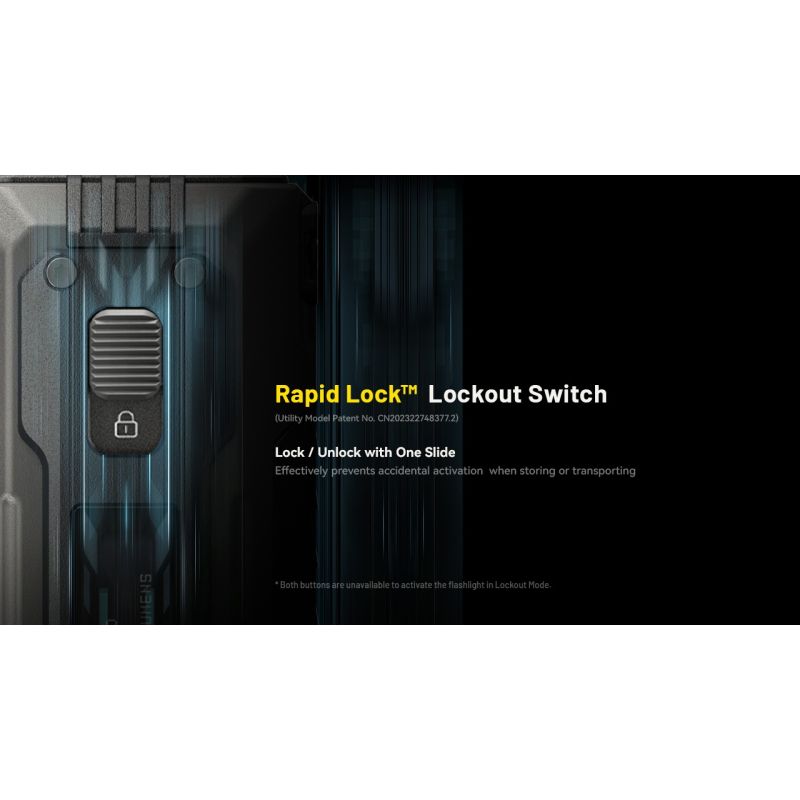 NITECORE EDC37 8000 Lumen USB-C Taschenlampe | Outdoor & Urban EDC | UHi 20 MAX LED