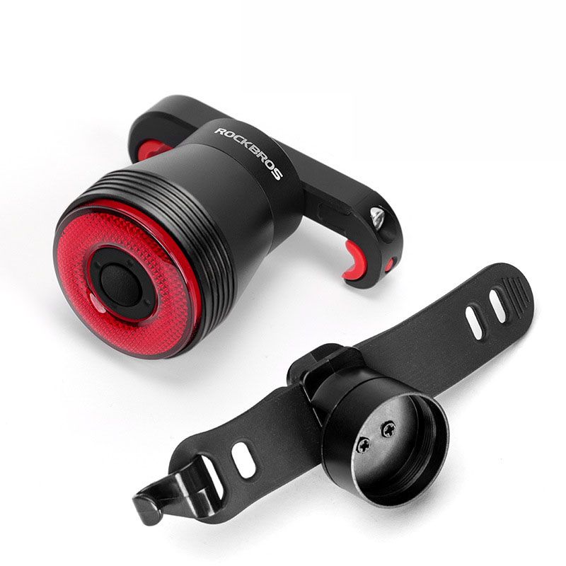ROCKBROS Q5 Fahrrad Smart Light mit Auto Brake Sensing IPx6 Wasserdicht für Fahrradsicherheit und Sichtbarkeit